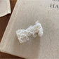 Beau - Elegant White Flower Hair Clip
