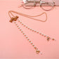 Velra - Bow Accented Beaded Eyeglass Strap