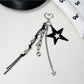 Keypus - Minimal Star Pendant Bag Charm Keychain