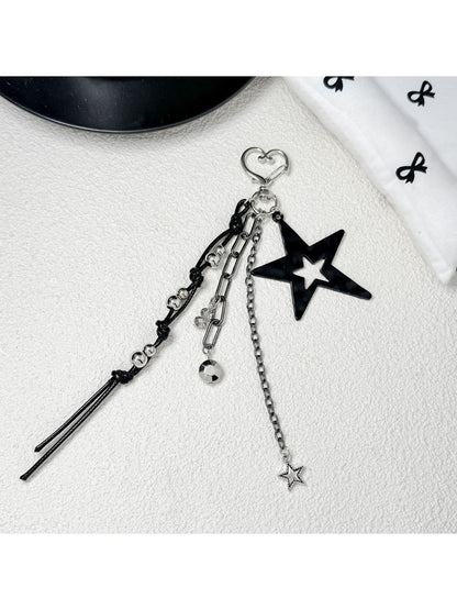 Keypus - Minimal Star Pendant Bag Charm Keychain