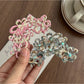 Beau - Openwork Flower Acetate Hair Claw Clip