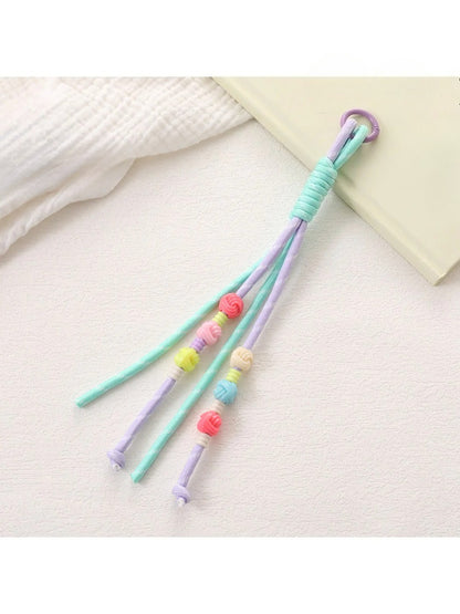 Keypus - Candy-Colored Beaded Chain Keychain