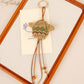 Keypus - Retro Sweater Mini Doll Alloy Keychain