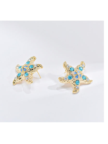 Earedge - Vintage Inspired Starfish Shaped Earrings
