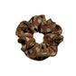 Gifty - Brown Polki Dot Satin Hair Ring
