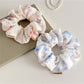 Gifty - Simple Printed Fabric Covered Elastic Scrunchie