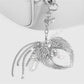 Keypus - Y2K Gothic Angel Wings Star Detail Keychain