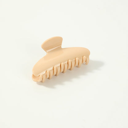 Beau - Solid Color Square Tip Claw Clip