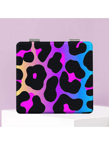 Mirroray - Y2K Cartoon Pattern Folding Makeup Mirror