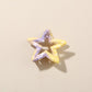 Beau - Glossy Gradient Star Shaped Hair Claw Clip