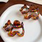 Beau - Colorful Line Puppy Minimalist Hair Clips