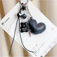 Keypus - Love Bear Charm Keychain