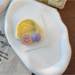 Gifty - Cute Strawberry Smiley Flower Decorative Hair Tie