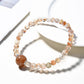 Lovra - Minimalist Color Blocked Crystal Beaded Bracelet