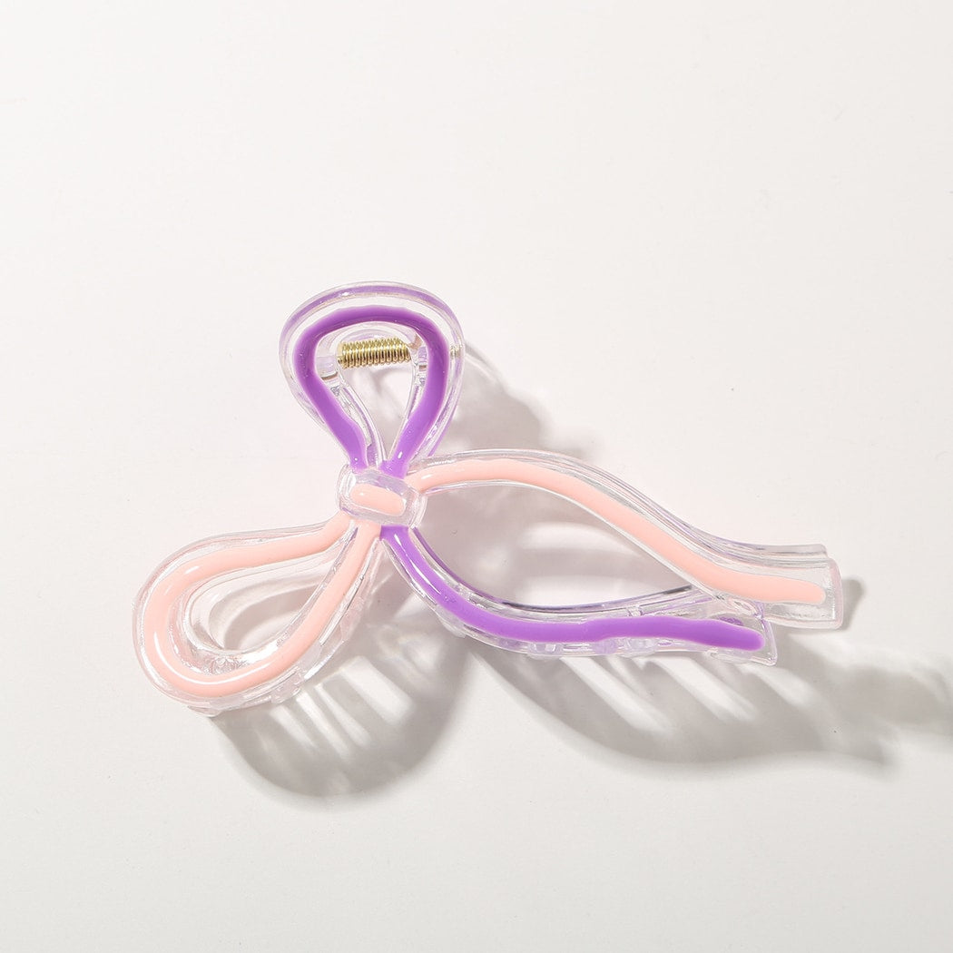 Beau - Gradient Butterfly Design PS Claw Clip