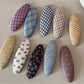 Beau - Irregular Oval Pattern Hair Clip