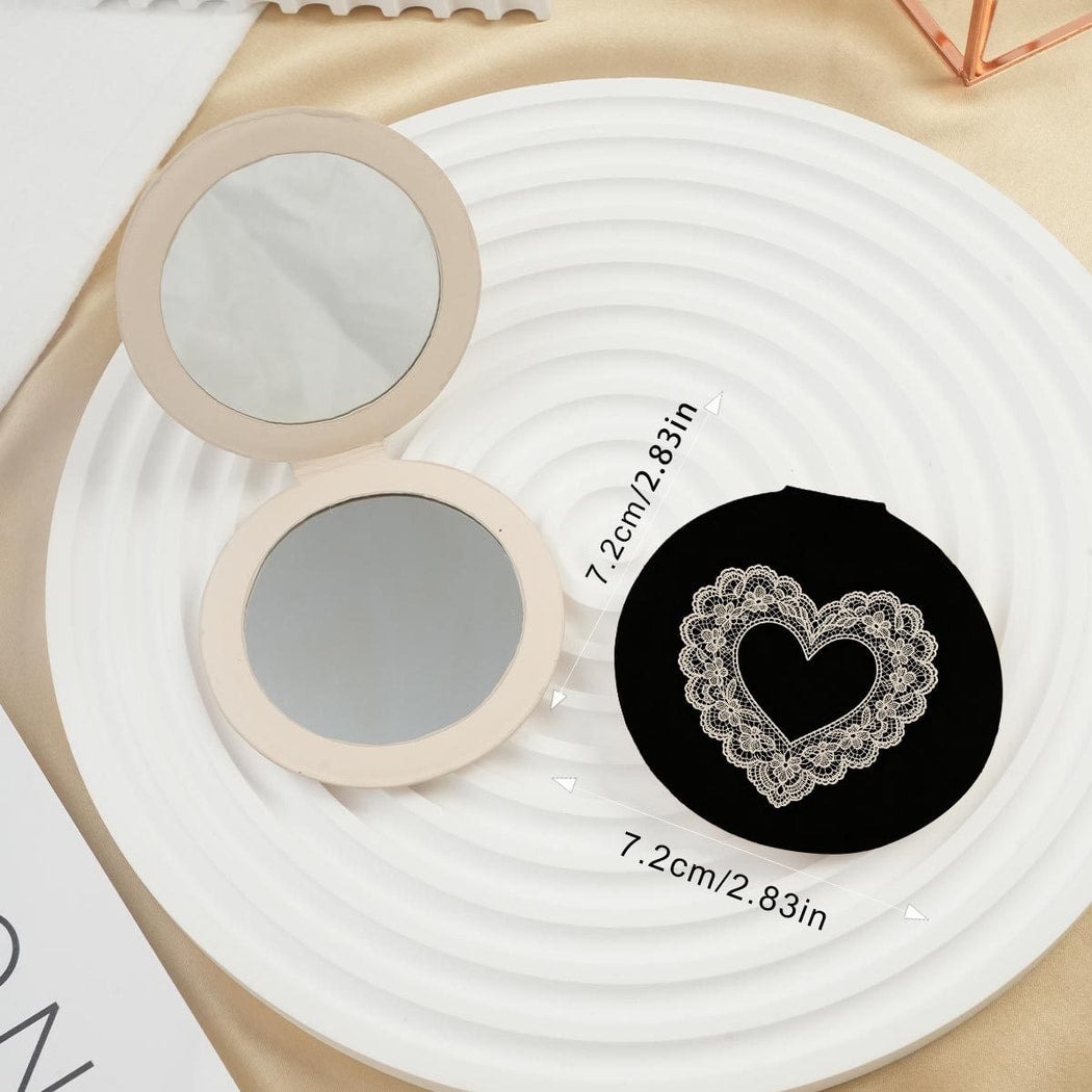 Mirroray - Portable Round Foldable Makeup Mirror