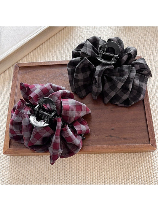Beau - Plaid Bubble Hair Clips