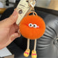 Keypus - Long Legs Little Coal Ball Keychain