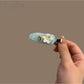 Beau - Floral Bangs Styling Plastic Alloy Hair Clip