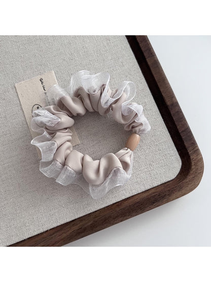 Gifty - Tulle Edged Hair Scrunchie
