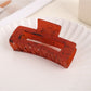 Beau - Vintage Acetate Brown Hair Clip