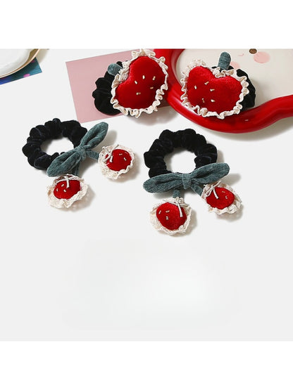 Gifty - Soft Lace Fluffy Scrunchie Hair Ties
