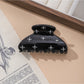 Beau - Rhinestone Hair Claw Clip for Half