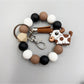 Keypus - Cartoon Animal Tassel Silicone Keychain