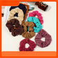 Gifty - Solid Color Pleated Hair Loop