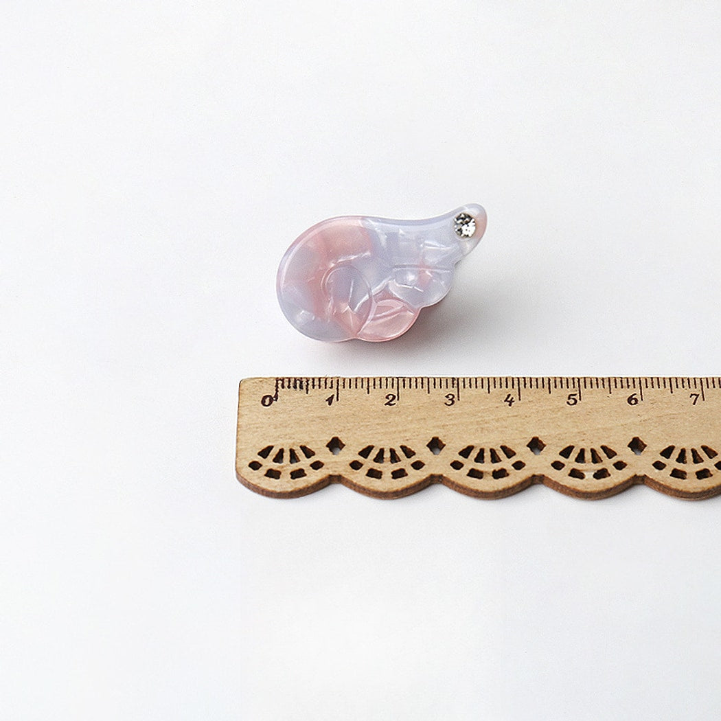 Beau - Acetate Angel Wing Claw Clip
