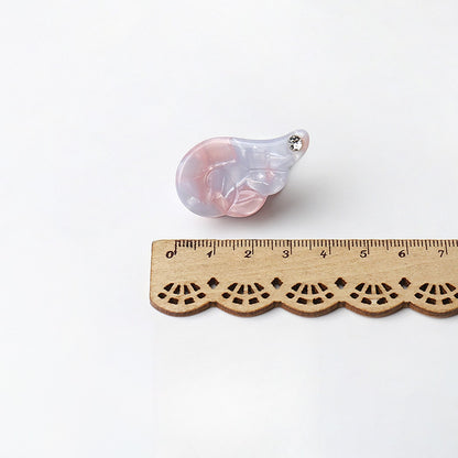 Beau - Acetate Angel Wing Claw Clip