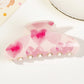 Beau - Valentine'S Adorable Pink Claw Clip