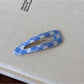 Beau - Sweet Style Polka Dot and Plaid Hair Clip