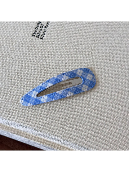 Beau - Sweet Style Polka Dot and Plaid Hair Clip