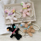 Keypus - Long Ear Rabbit Plush Beaded Chain Bag Charm
