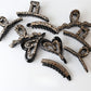 Beau - Leopard Print PC Cross Design Claw Clip