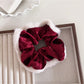Gifty - Plush Trim Velvet Hair Ties