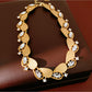 Nozari - Vintage Teardrop Openwork Necklace and Earrings