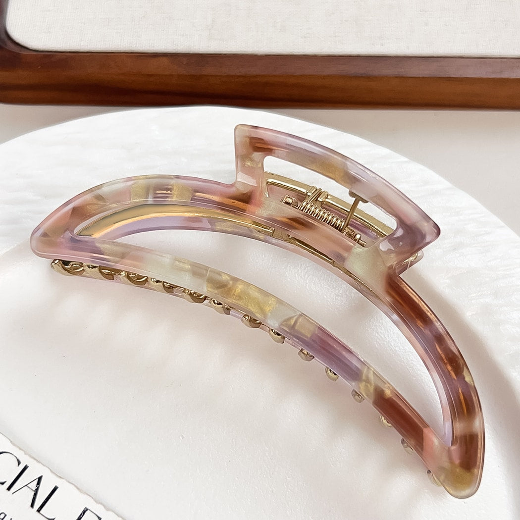 Beau - Elegant Open Crescent Design Claw Clip