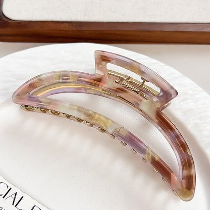 Beau - Elegant Open Crescent Design Claw Clip