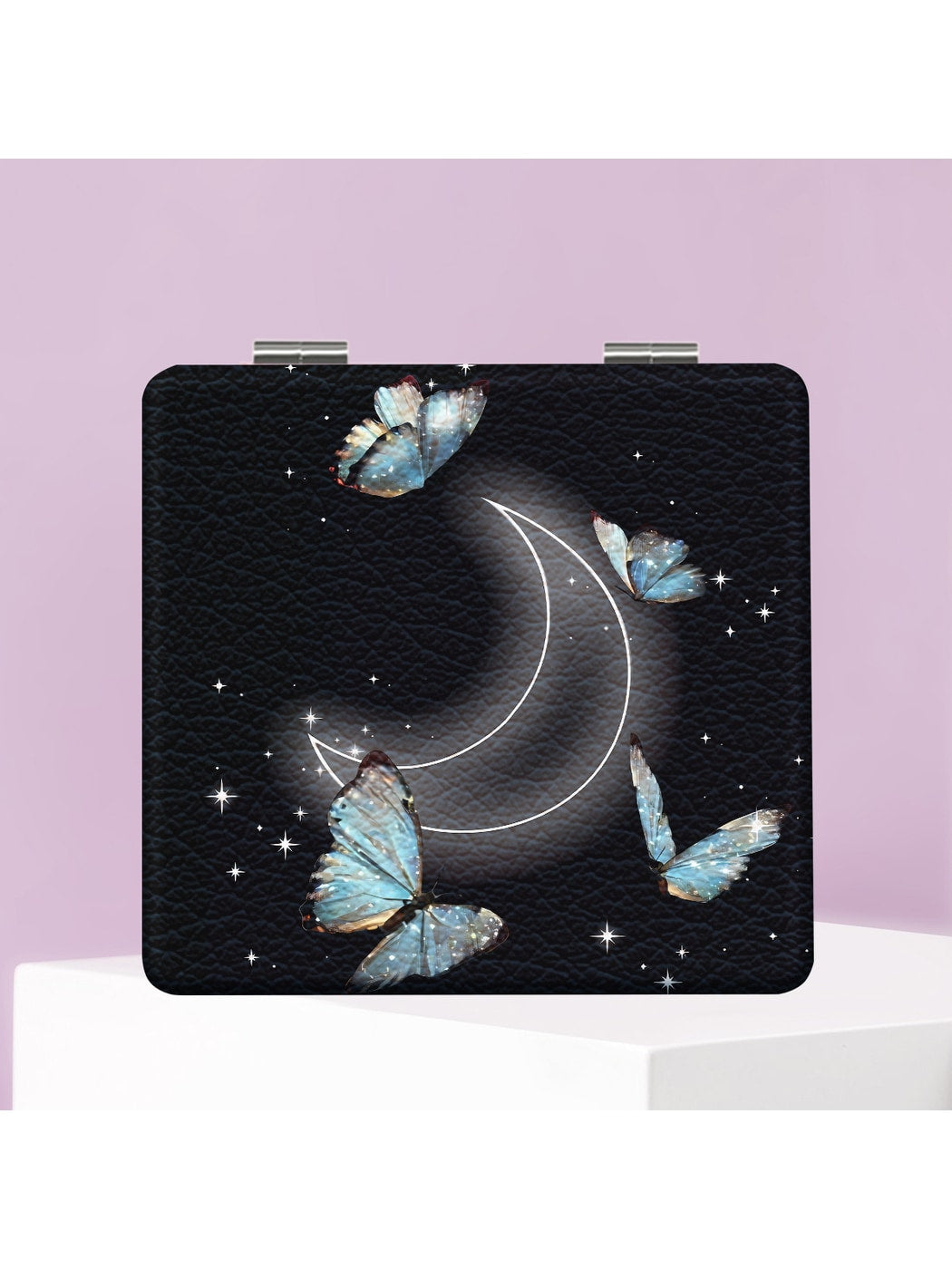 Mirroray - Butterfly Print Compact Vanity Mirror