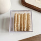 Gifty - Minimalist Satin Sausage-Shaped Hair Tie