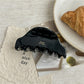 Beau - Acetate Half Circle Fan Shape Claw Clip