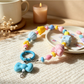 Keypus - Colorful Acrylic Beaded Bag Charm Keychain