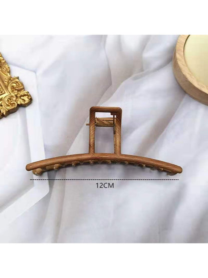 Beau - Cross Loop Alloy Geometric Hair Claw Clip