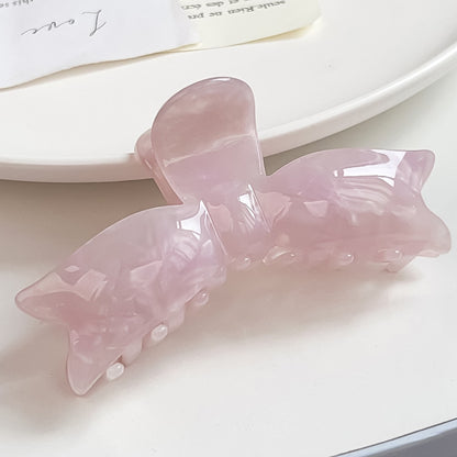 Beau - Elegant Bow Shape Acetate Hair Claw Clip