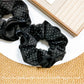 Gifty - Elegant Polka Dot Satin Hair Scrunchie