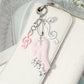 Keypus - Cartoon Wing and Star Pendant Keychain