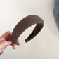 Gifty - Vintage Plaid Hair Hoop